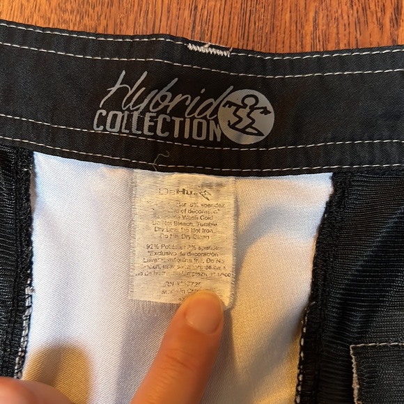 MENS TAN HYBRID SHORTS (DAHU) - Picture 3 of 11